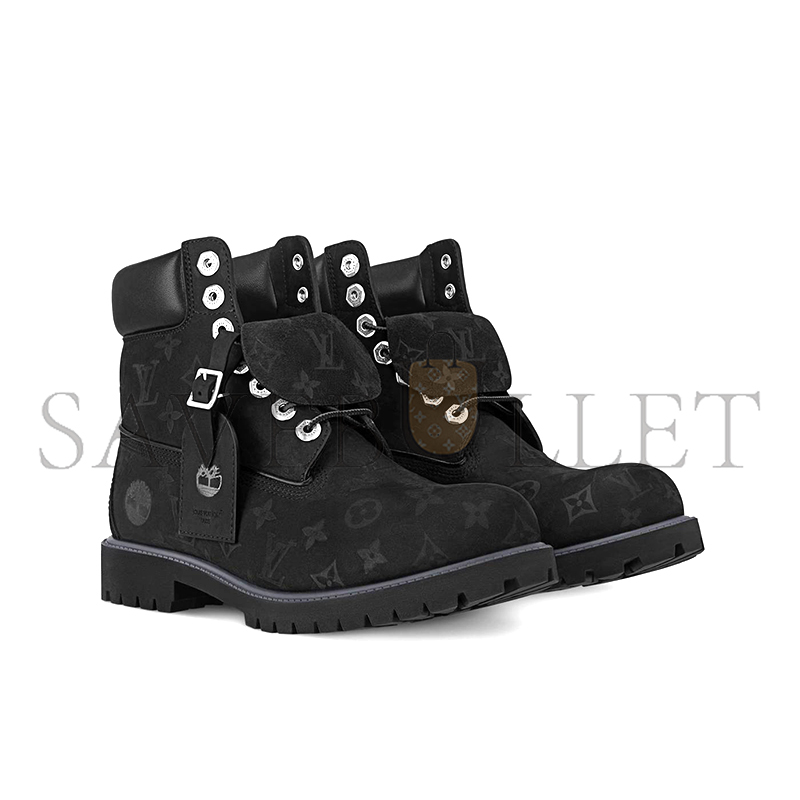 l0vis Vvtt0n x timb**1*nd 6″ ankle boot black monogram 1ad73h